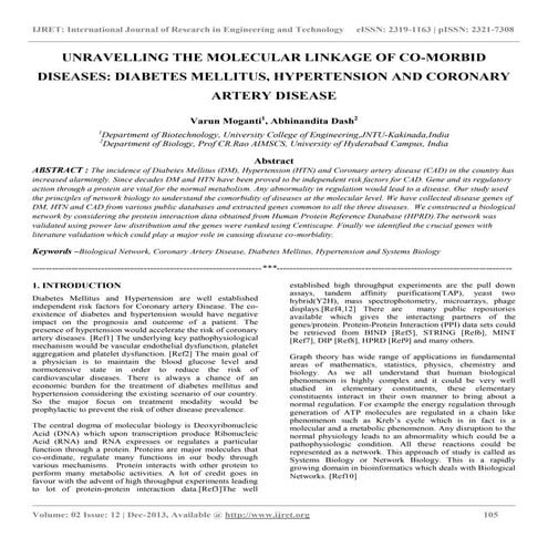 Unravelling the molecular linkage of co morbid diseases