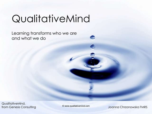Unravelling the mysteries of online focus groups