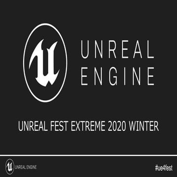 自動運転車両開発におけるUE4の活用事例 | UNREAL FEST EXTREME 2020 WINTER
