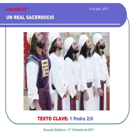 Un real sacerdocio