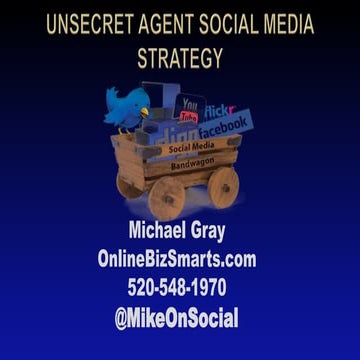 Unsecret agent social media strategy