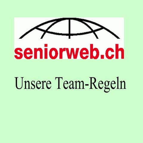 Unsere Team Regeln
