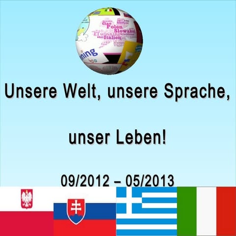 Unsere welt   präsentation 1