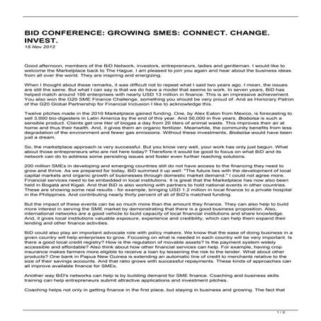 Unsgsa   bid conference growing smes connect change invest