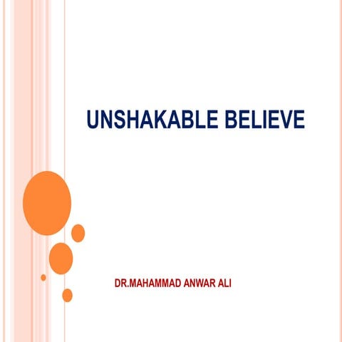 UNSHAKABLE BELIEVE_093708.pptx