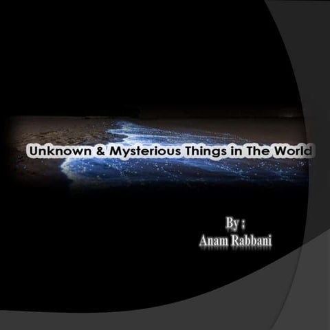 Unsolved mysteries anam