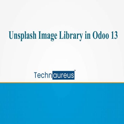 Unsplash Image Library in Odoo 13