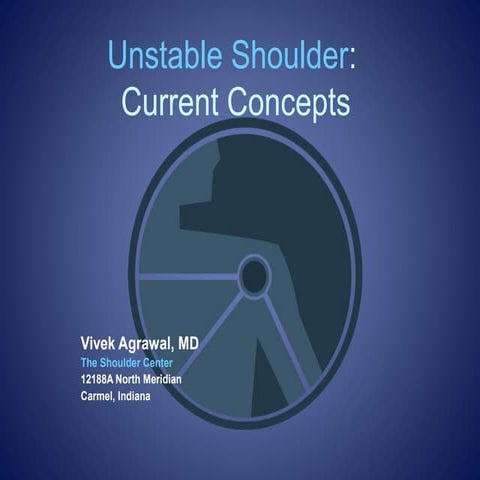 Unstable Shoulder