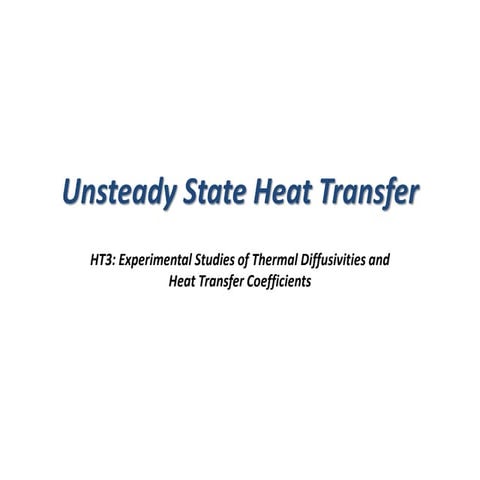 _Unsteady State Heat Transfer presentation.pptx