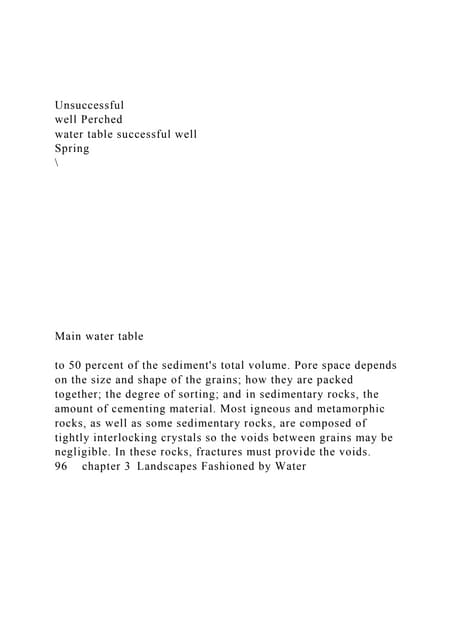 Spring hydrogeology and its classification | PDF