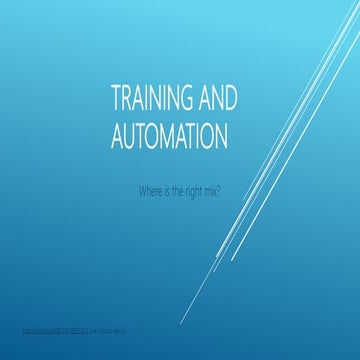 UNSW Presentation about Automation in Aviation