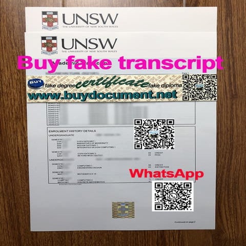 UNSW Academic Transcript | PDF