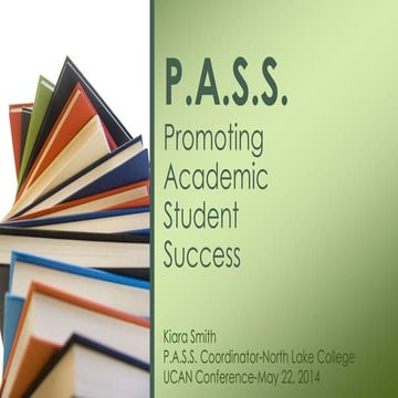 #UNTAdv14 P.A.S.S.Promoting Academic Student Success