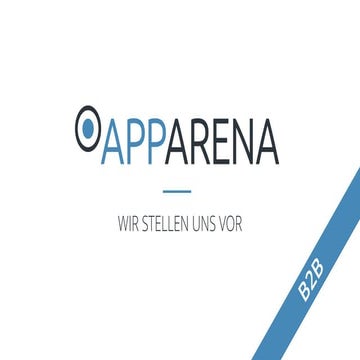 Unternehmenspräsentation B2B