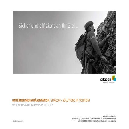 sitacon - Solutions in Tourism 