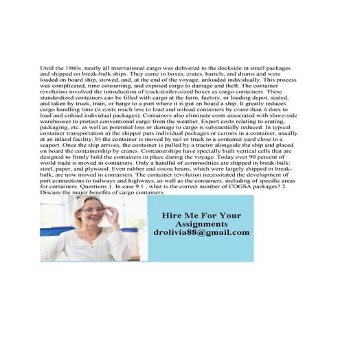 Until the 1960s- nearly all international cargo was delivered to the d.pdf