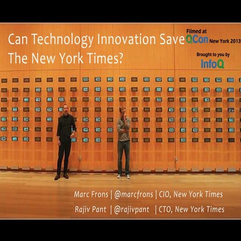 Can Technology Innovation Save The New York Times?