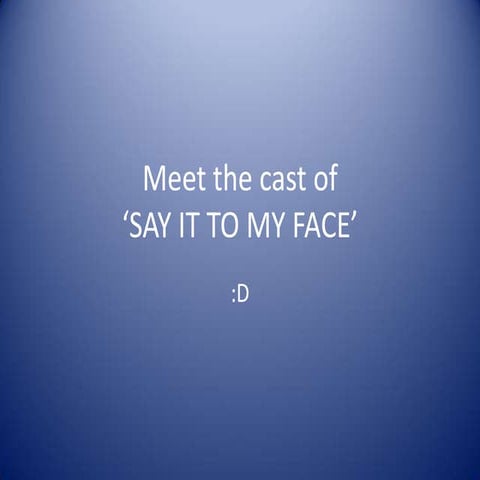 Meet the Cast