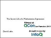  The Secret Life of a Mathematica Expression