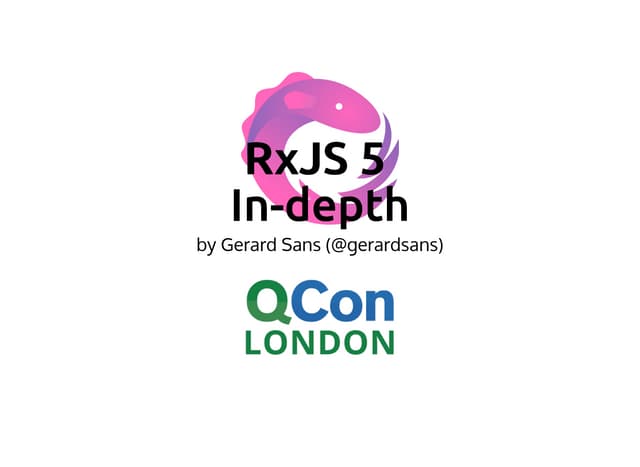 RxJS 5 in Depth