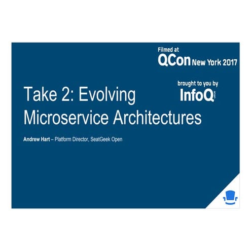 Take Two: Evolving Microservice Architectures