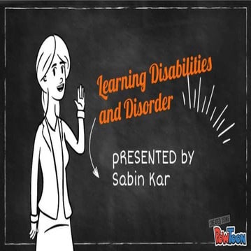 LEARNING DISABILITIES AND DISORDER PART2 | PPTX