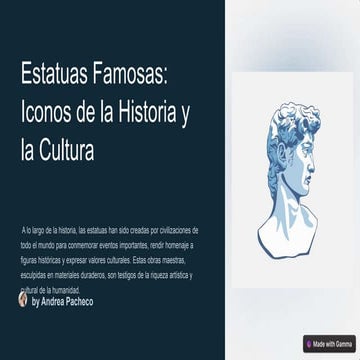 Estatuas famosas, historia y demás eventos.pptx