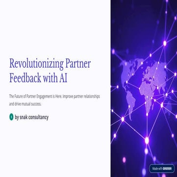 Analyze Your Customer and Partners Feedback Using AI