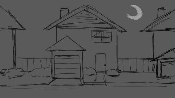 The Wolf - Storyboard Assignment , 2023.