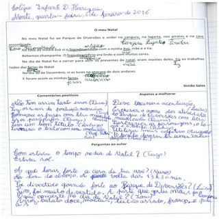 Trabalho de Texto - O meu Natal par...