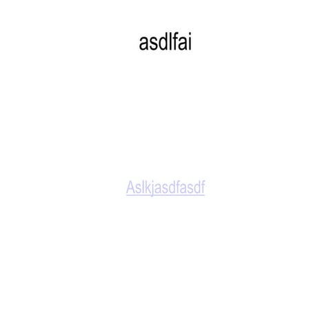 Asdf asdfasfdf | DOC