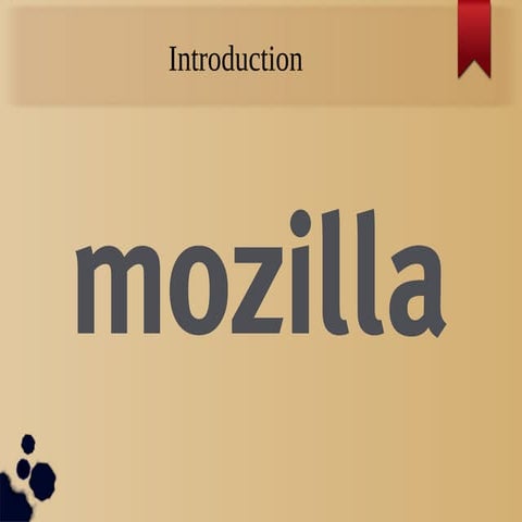 Introduction about mozilla and a SWOT analysis