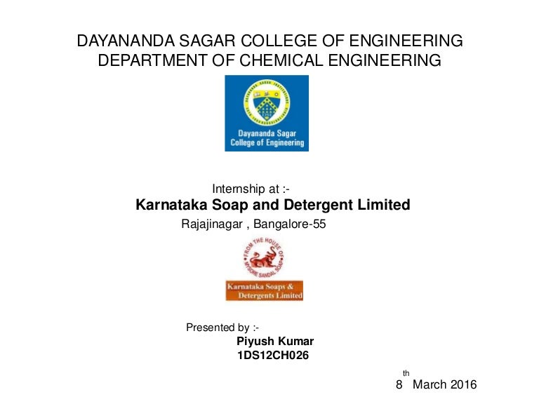 karnataka soap and detergent limited