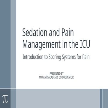 CPOT / RASS / CAM-ICU | PPTX