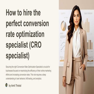 How to hire the perfect conversion rate optimization specialist (CRO specialist)