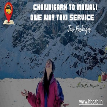 Hire Affordable Chandigarh To Manali Taxi