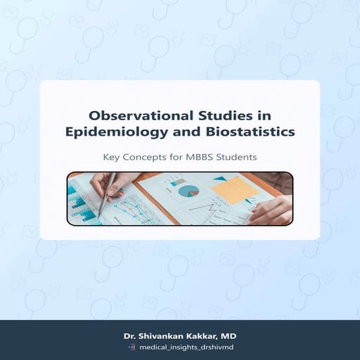 Observational Studies in Epidemiology and Biostatistics | PDF