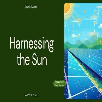 Harnessing the Sun: Innovations and Benefits of Solar Power Technology ...