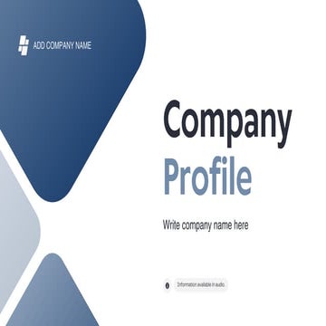 Company Profile Template-Make Profile easy | PDF