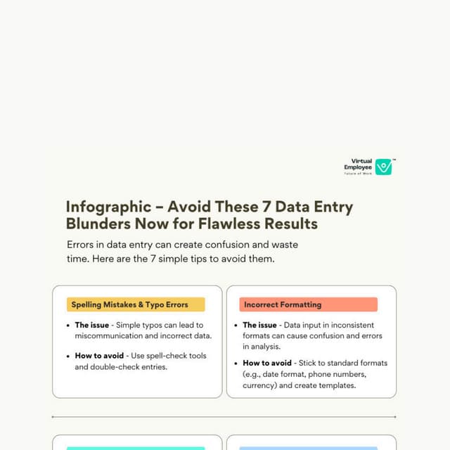 Avoid These 7 Data Entry Blunders Now for Flawless Results | PDF