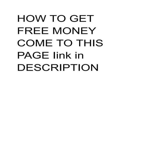 Get Free Money Pdf