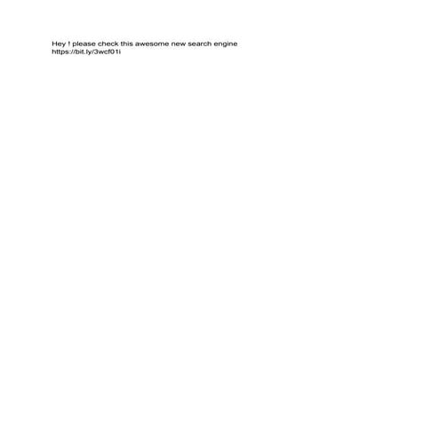 New Search Engine Alternative For Google