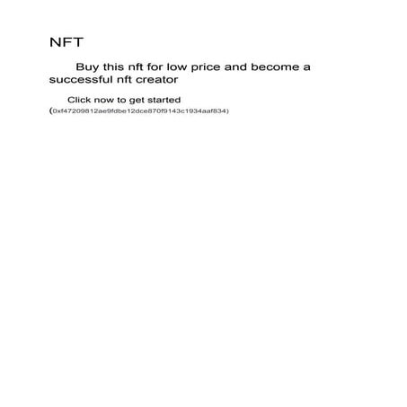 NFT FOR SALE | PDF