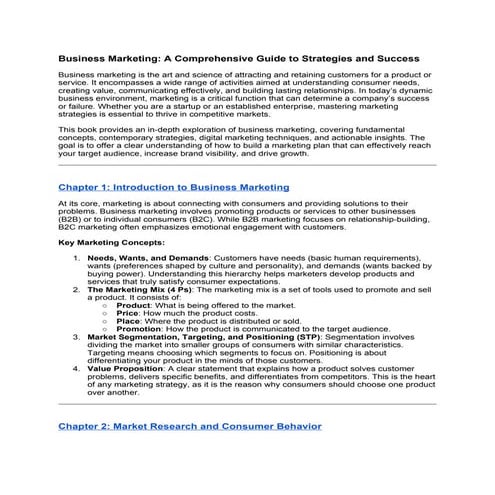 Bba project report final year | PDF