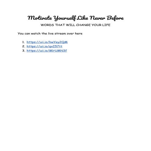 MOTIVATION WORDS | PDF