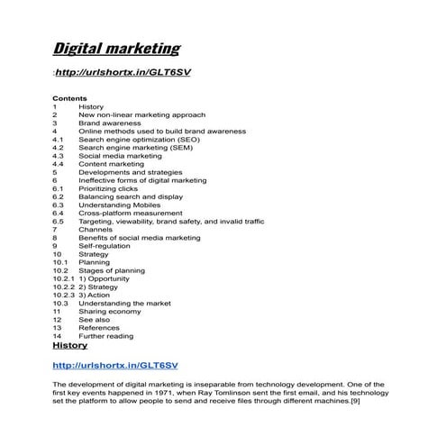 DIGITAL MARKETING