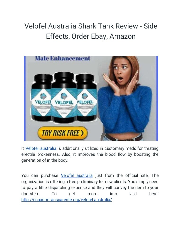 Velofel Australia Shark Tank Review Side Effects Order Ebay Amazon