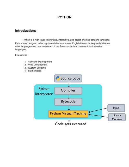 Python | PDF | Programming Languages | Computing
