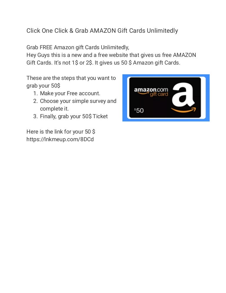 Free amazon gift cards From surveys.