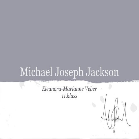 Michael Jackson | PPT